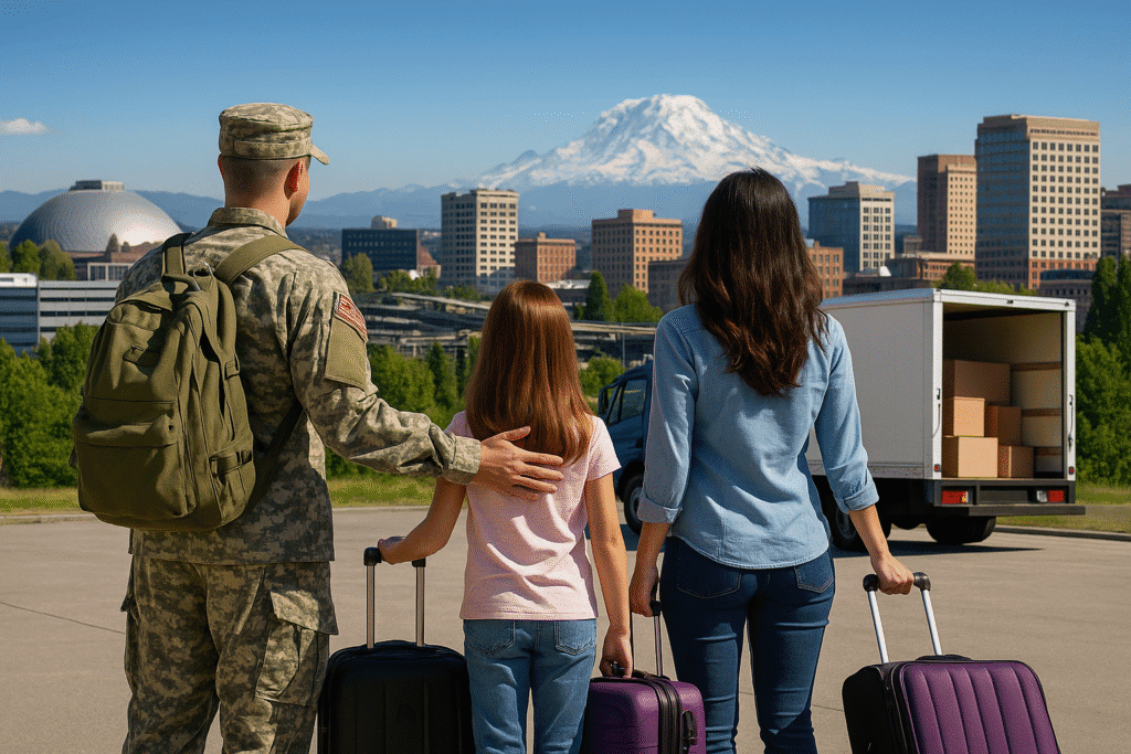 Sell house while job relocating Tacoma cash home buyers – PCS family move